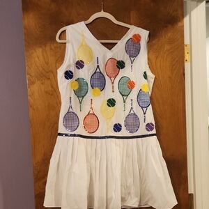 Colorful Tennis Racket Dress